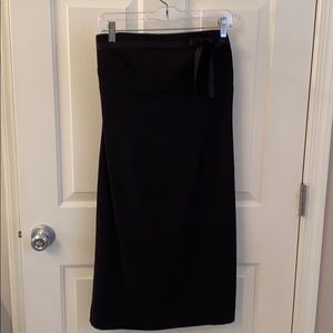 Classic Black strapless dress